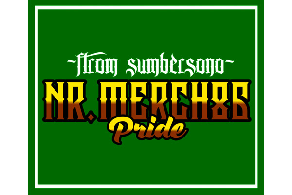 Label Baju NRMERCH 86 Pride From Sumbersono